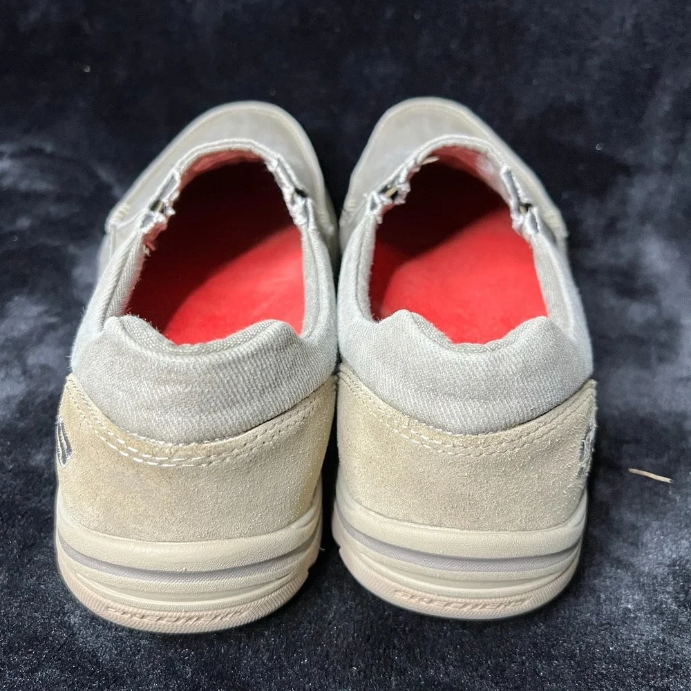 Skechers Expected Avillo 64109 KHK Men's 11 Sneakers Khaki Casual‎ Slip On Shoes